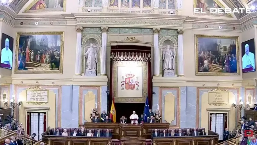 img of Discurso de León XIV en el Congreso de los Diputados (España)