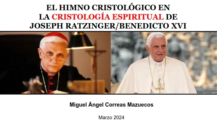 El himno cristológico de Filipenses en la cristología espiritual de Benedicto XVI