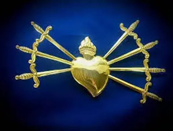 img of Los 7 puñales en el corazón de la Virgen María