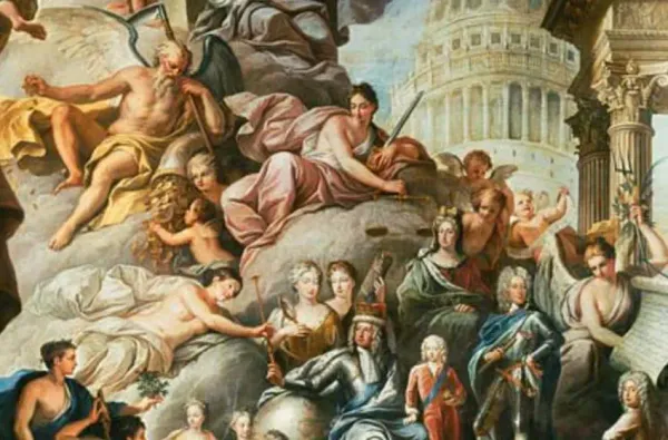 img of James Thornill, a punto de caerse del andamio