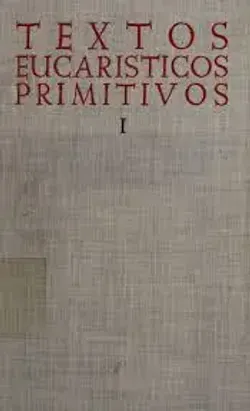 img of Textos eucarísticos primitivos I